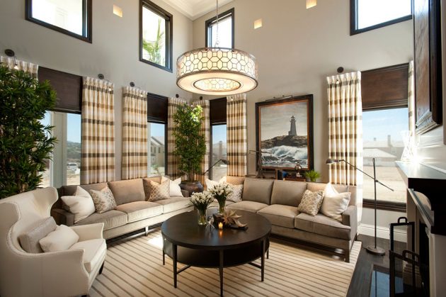 16 atractivos diseños de sala de estar para todos los gustos