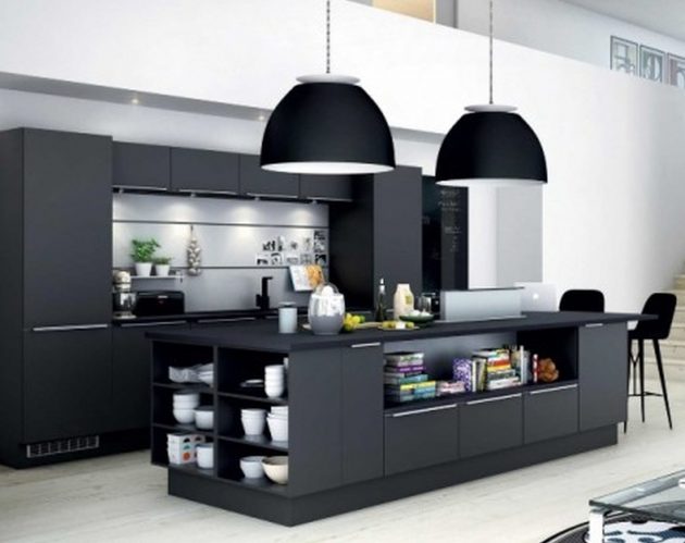 16 diseños de cocina negra atemporales que vale la pena ver