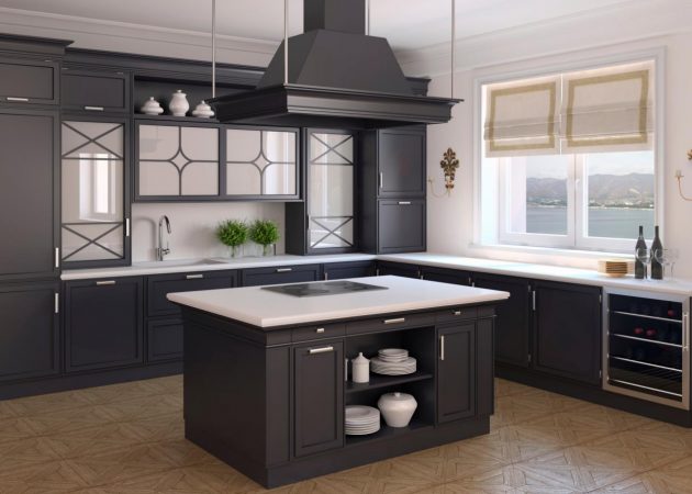 16 diseños atemporales Negro cocina que vale la pena ver