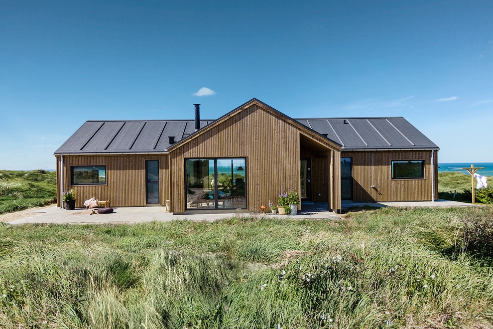 20 espectaculares diseños exteriores escandinavos para el hogar - Grupo